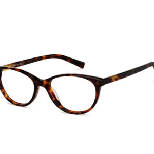 Light Brown Full Rim Cat Eye