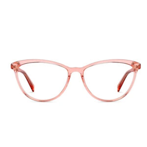 Pink Transparent Full Rim Cat Eye