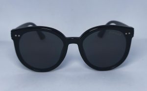 Hifigure Black Round Sunglasses